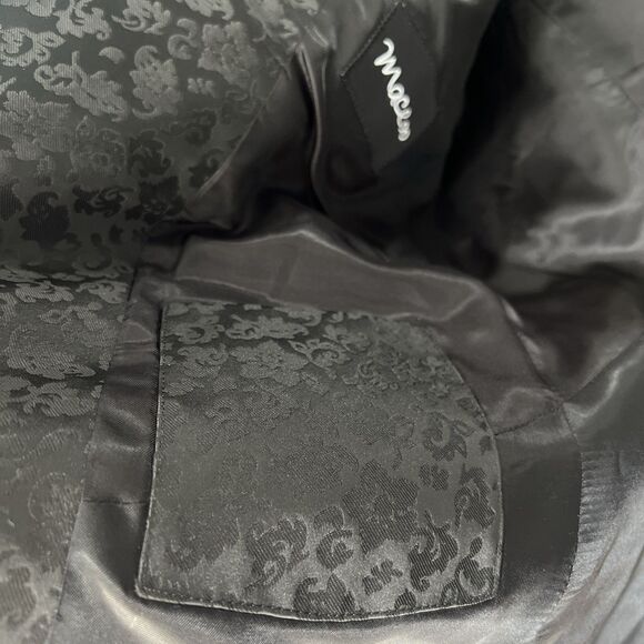 Maceoo Men’s Jacket Blazer, Black Floral, Size 42 Sports Coat - Picture 7 of 9